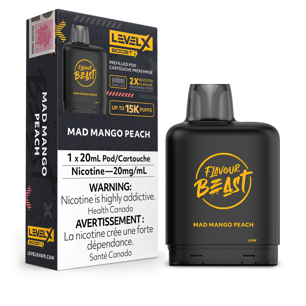Level X Boost Pod 20ml - Flavour Beast [FE]