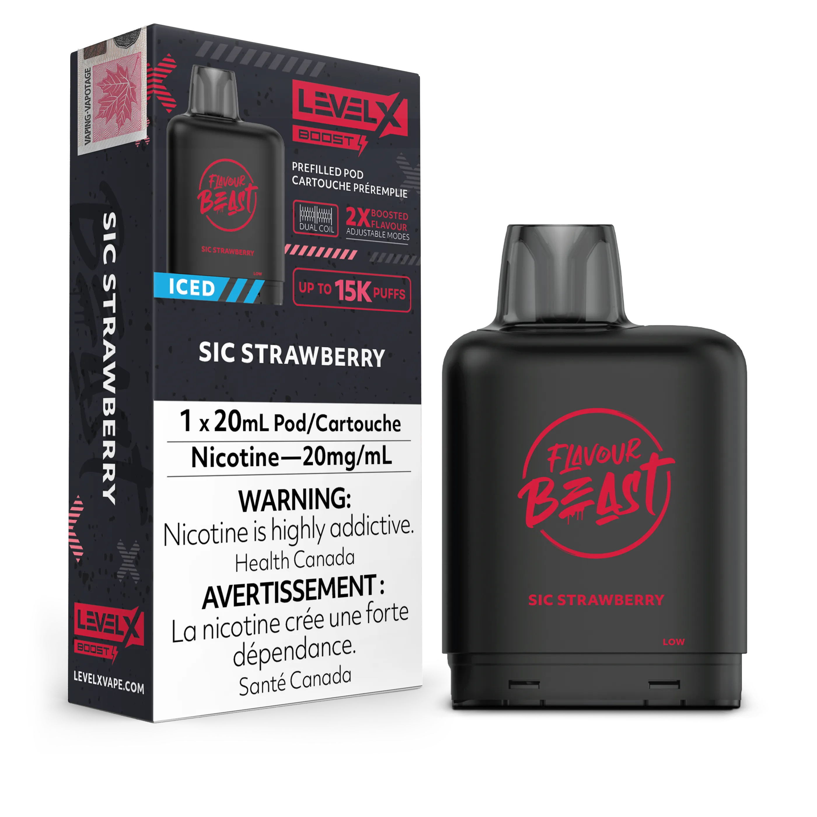 Level X Boost Pod 20ml - Flavour Beast [FE]