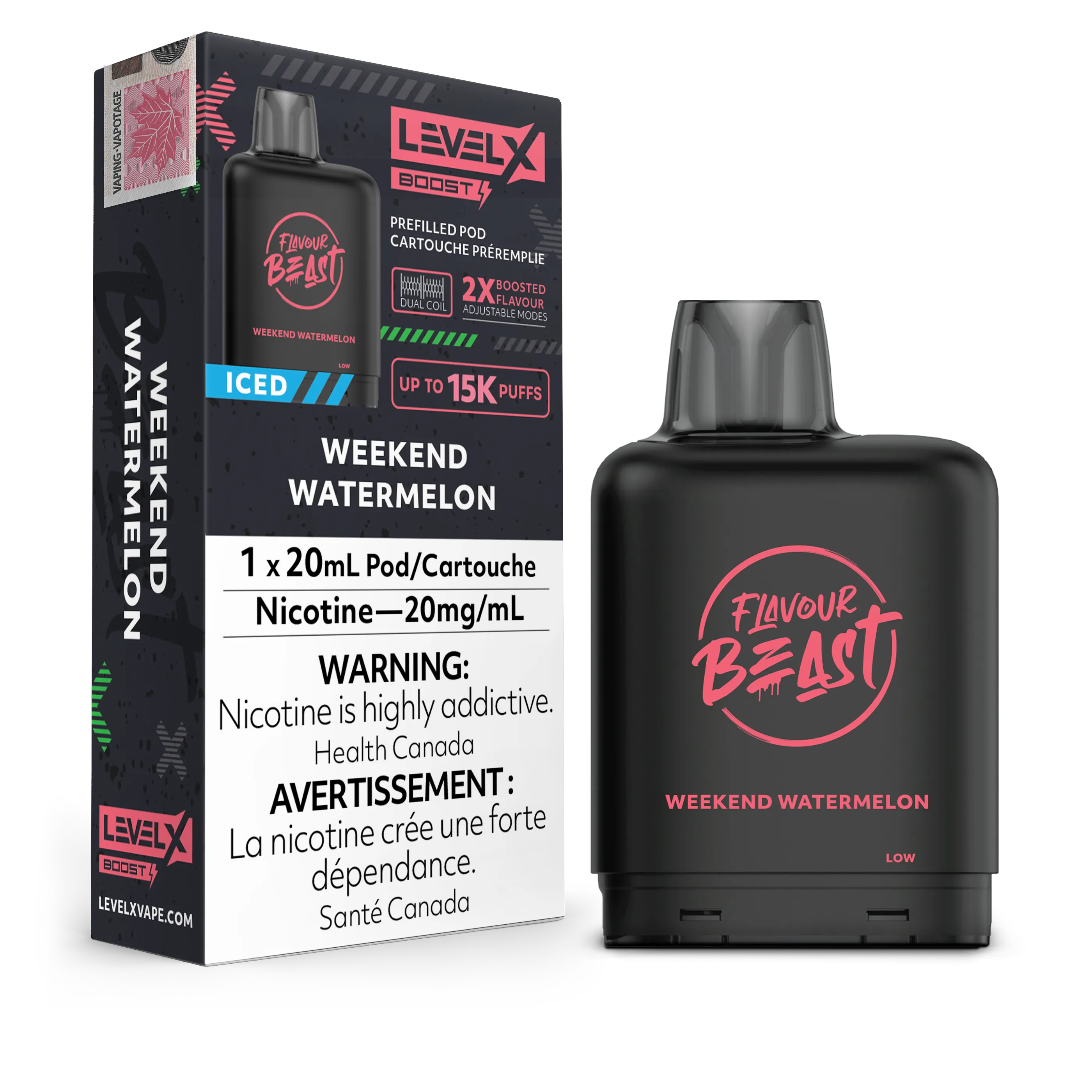 Level X Boost Pod 20ml - Flavour Beast [FE]