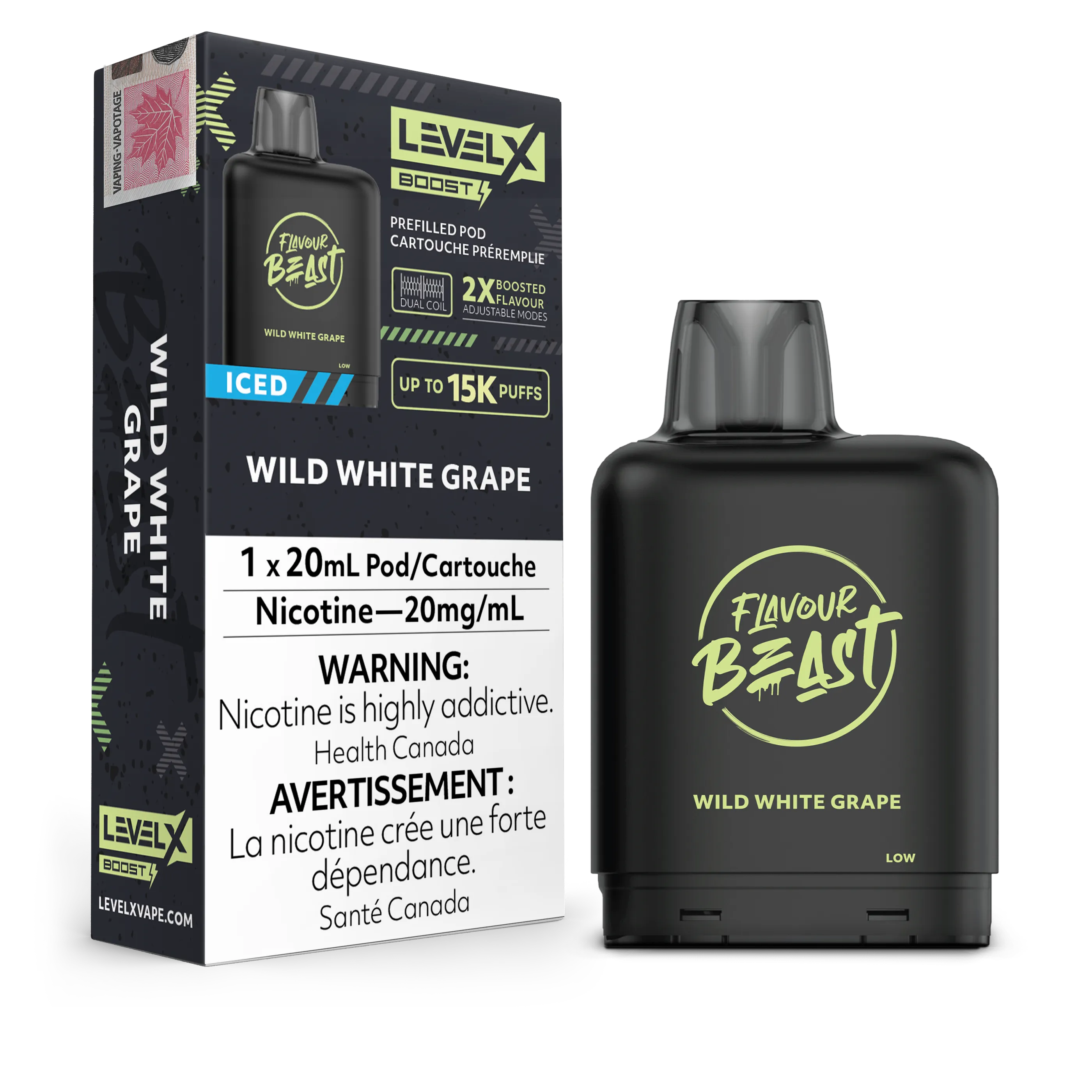 Level X Boost Pod 20ml - Flavour Beast [FE]