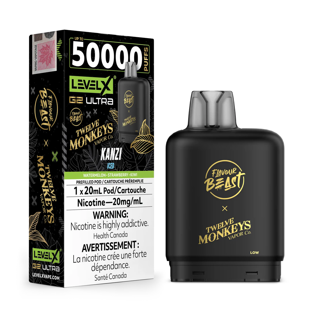 Twelve Monkeys x Level X G2 Ultra 50K - Closed Pod System [FE]