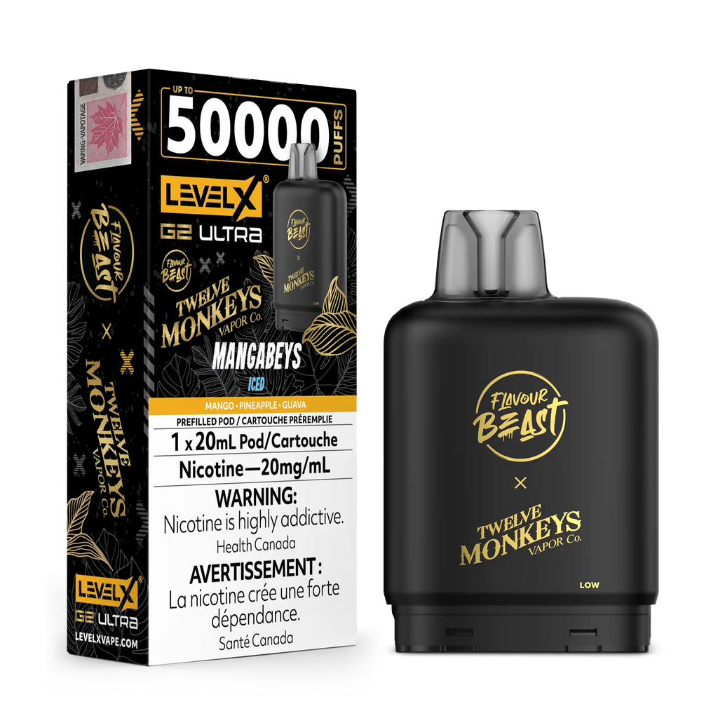 Twelve Monkeys x Level X G2 Ultra 50K - Closed Pod System [FE]