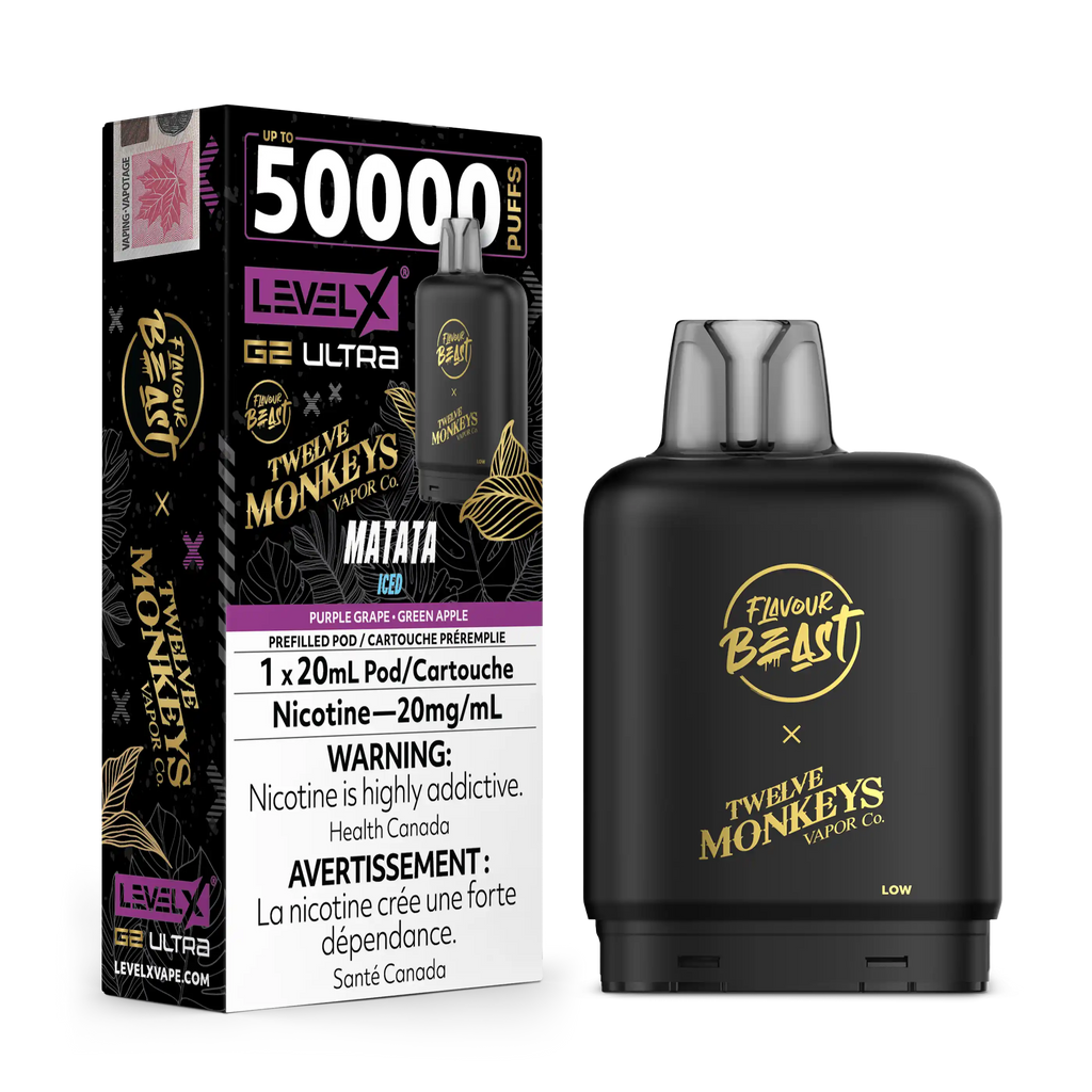 Twelve Monkeys x Level X G2 Ultra 50K - Closed Pod System [FE]