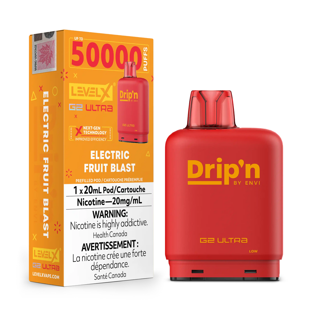 Level X Drip'n G2 Ultra 50K - Closed Pod System [FE]