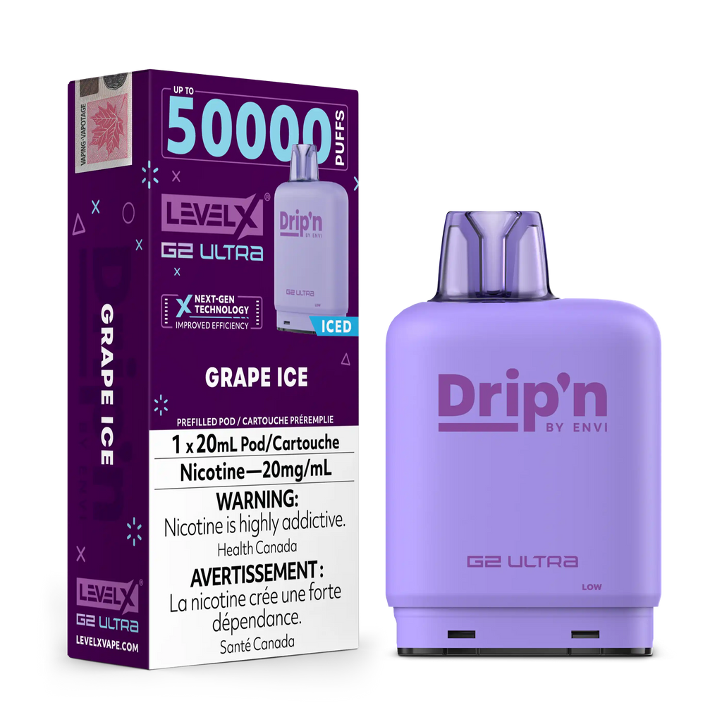 Level X Drip'n G2 Ultra 50K - Closed Pod System [FE]