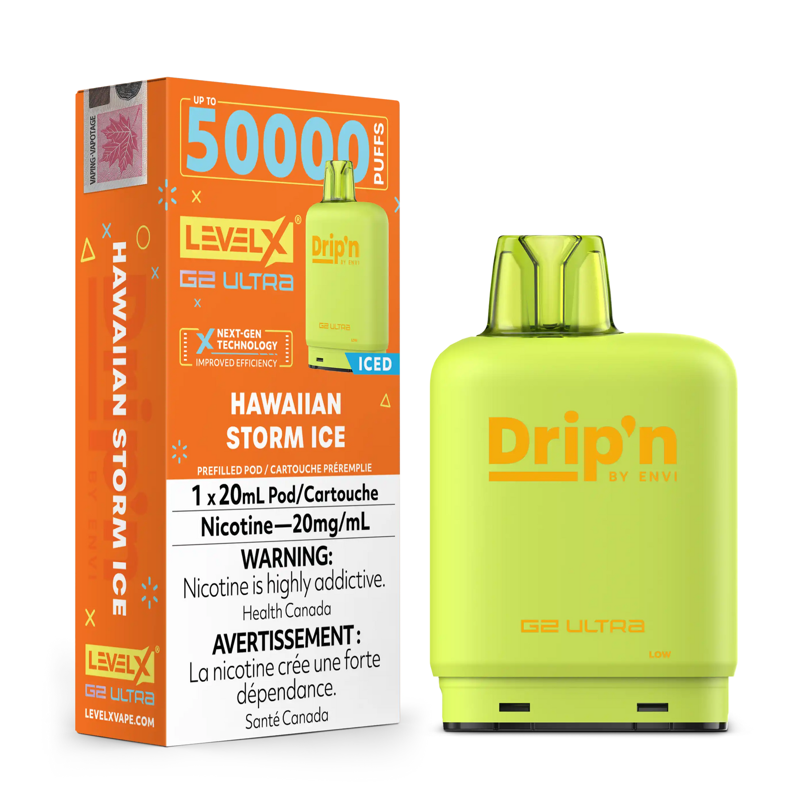 Level X Drip'n G2 Ultra 50K - Closed Pod System [FE]