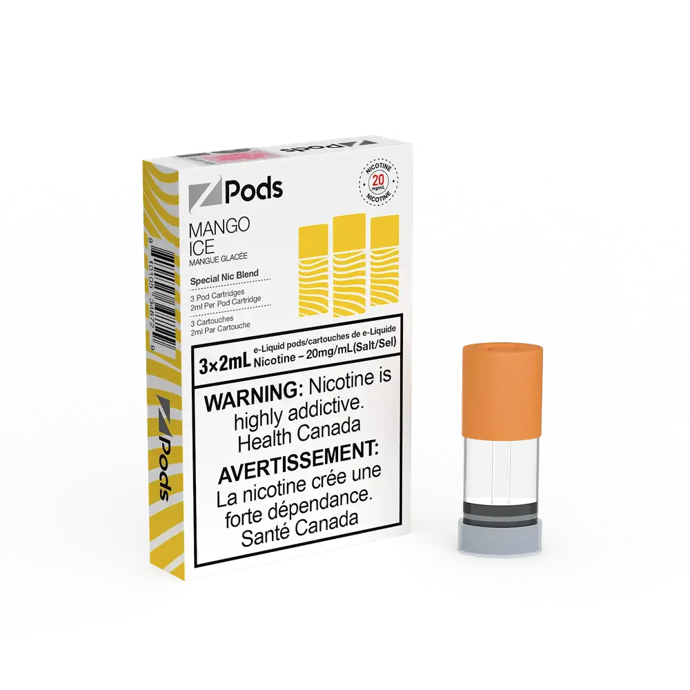 Zpods - Closed Pod System — Federal excise stamp (close-up)