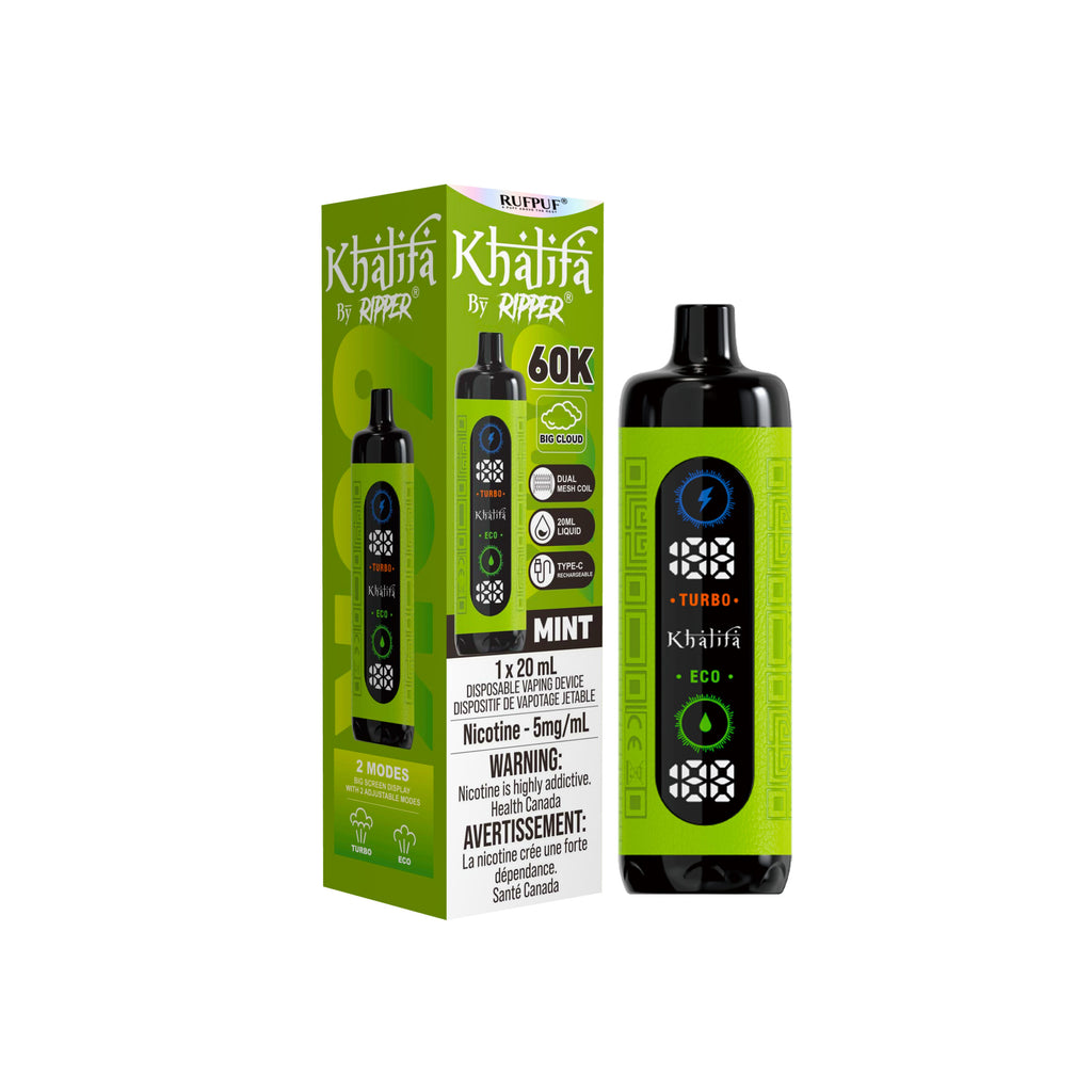 Khalifa Bar by Ripper 60K - Disposable Shisha Style Vape