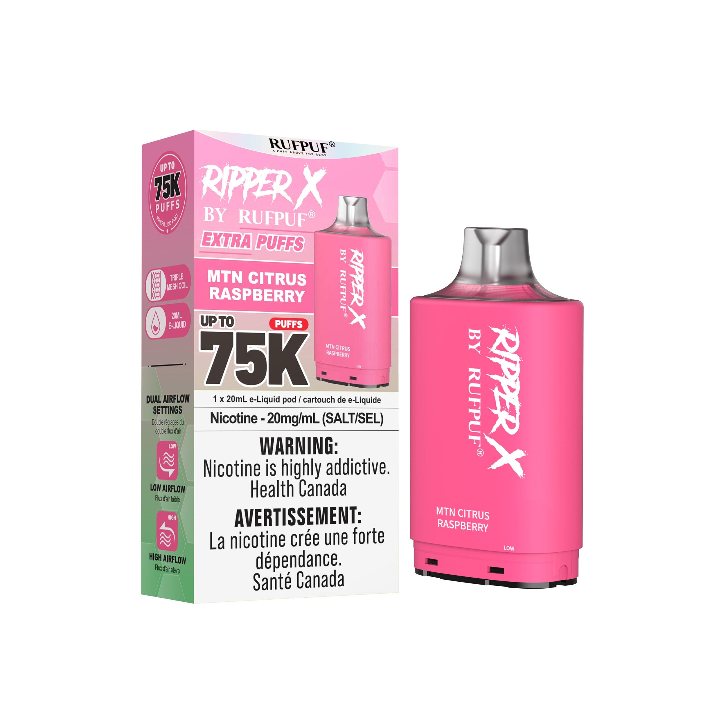 Ripper X 75K - Closed Pod System [ON]