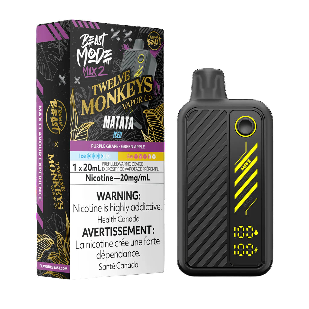 Twelve Monkeys x Flavour Beast Mode Max 2 50K - Disposable [ON]