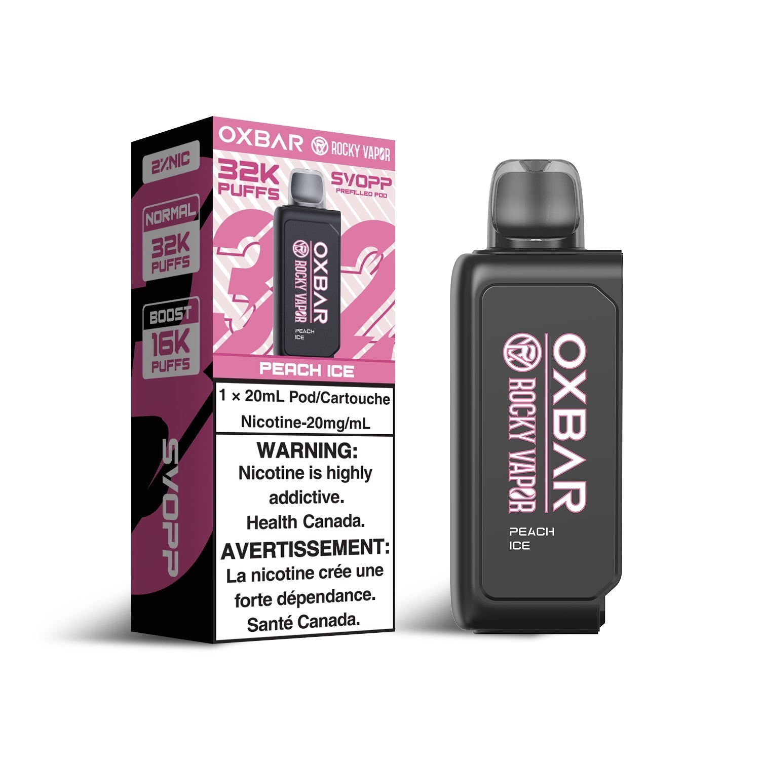 Oxbar SVOPP 60K - Closed Pod System Pods [ON]