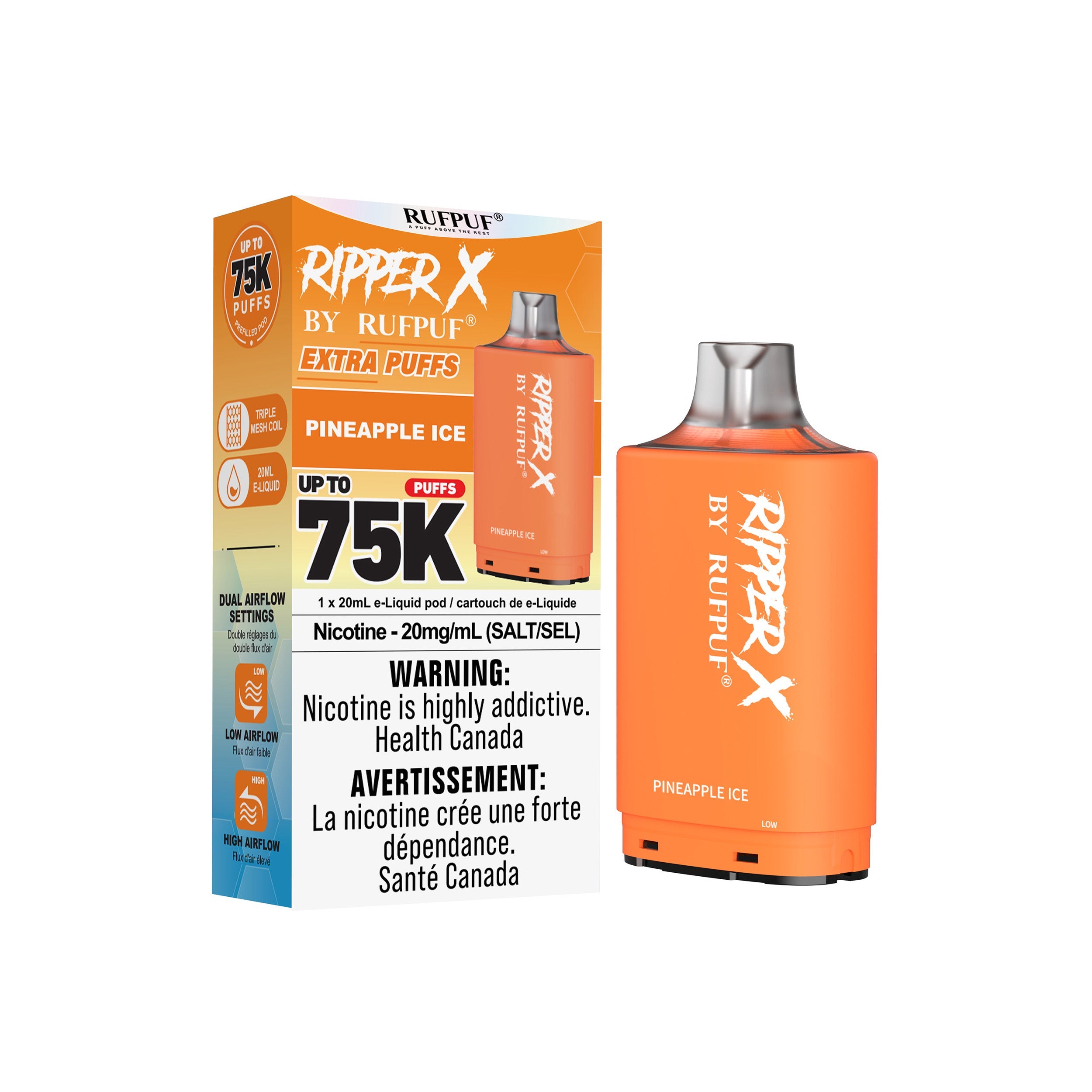 Ripper X 75K - Closed Pod System [ON]