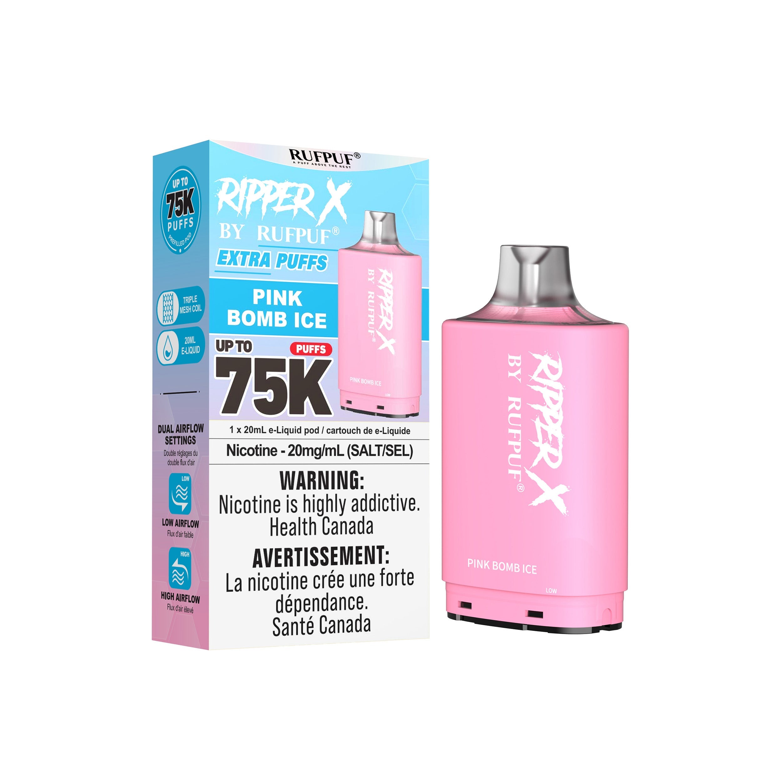Ripper X 75K - Closed Pod System [ON]