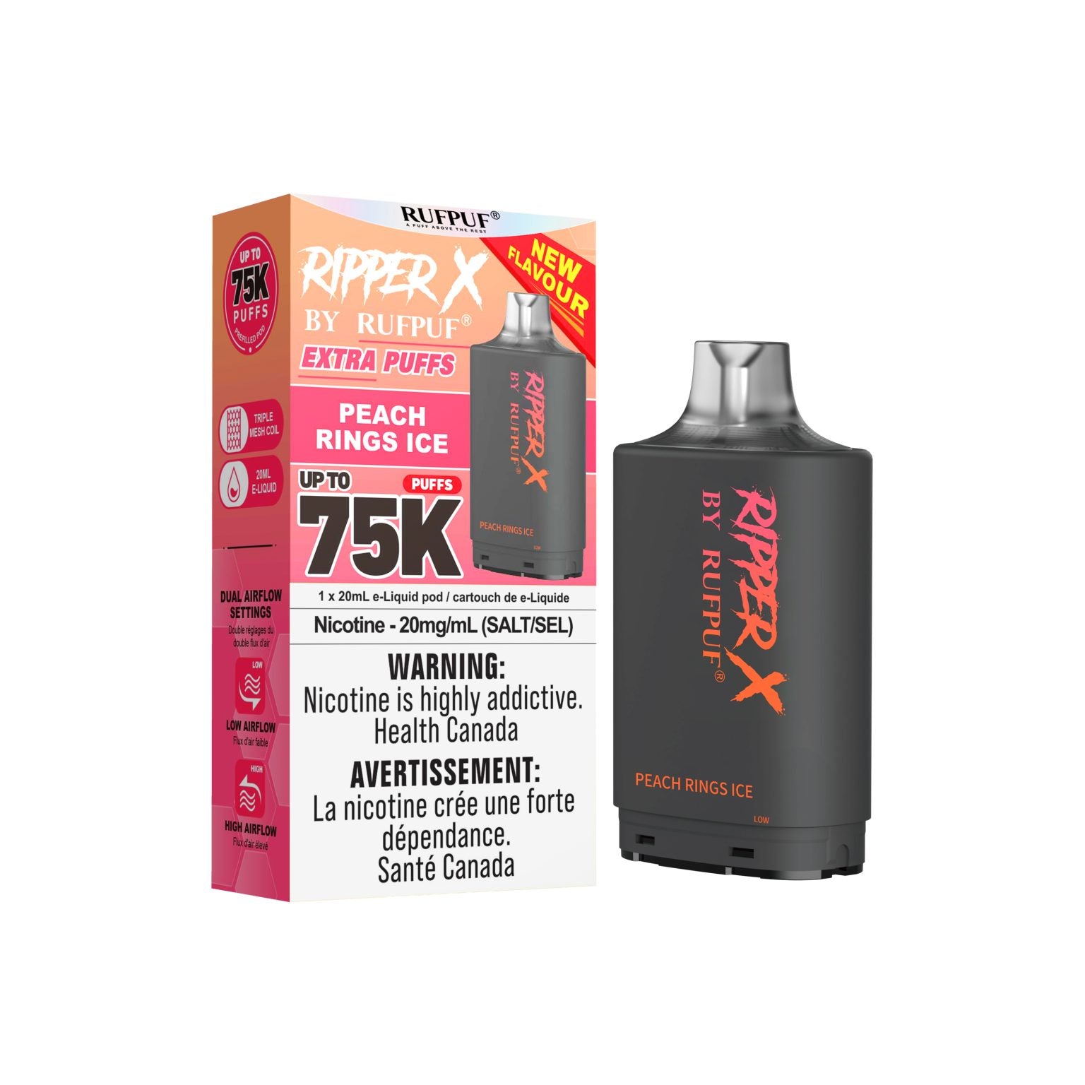 Ripper X 75K - Closed Pod System [ON]
