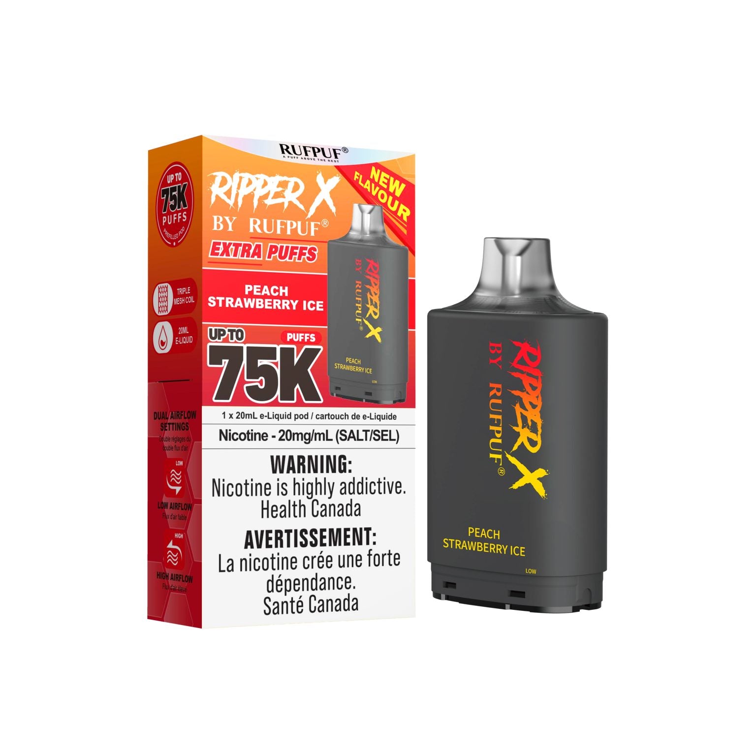 Ripper X 75K - Closed Pod System [ON]