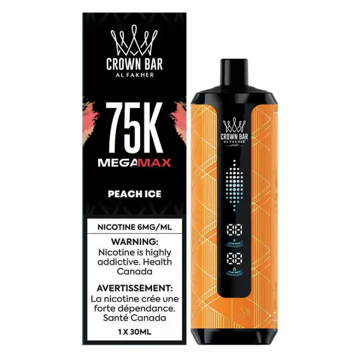 Al Fakher Crown Bar 75K - Disposable Shisha Style Vape [ON]