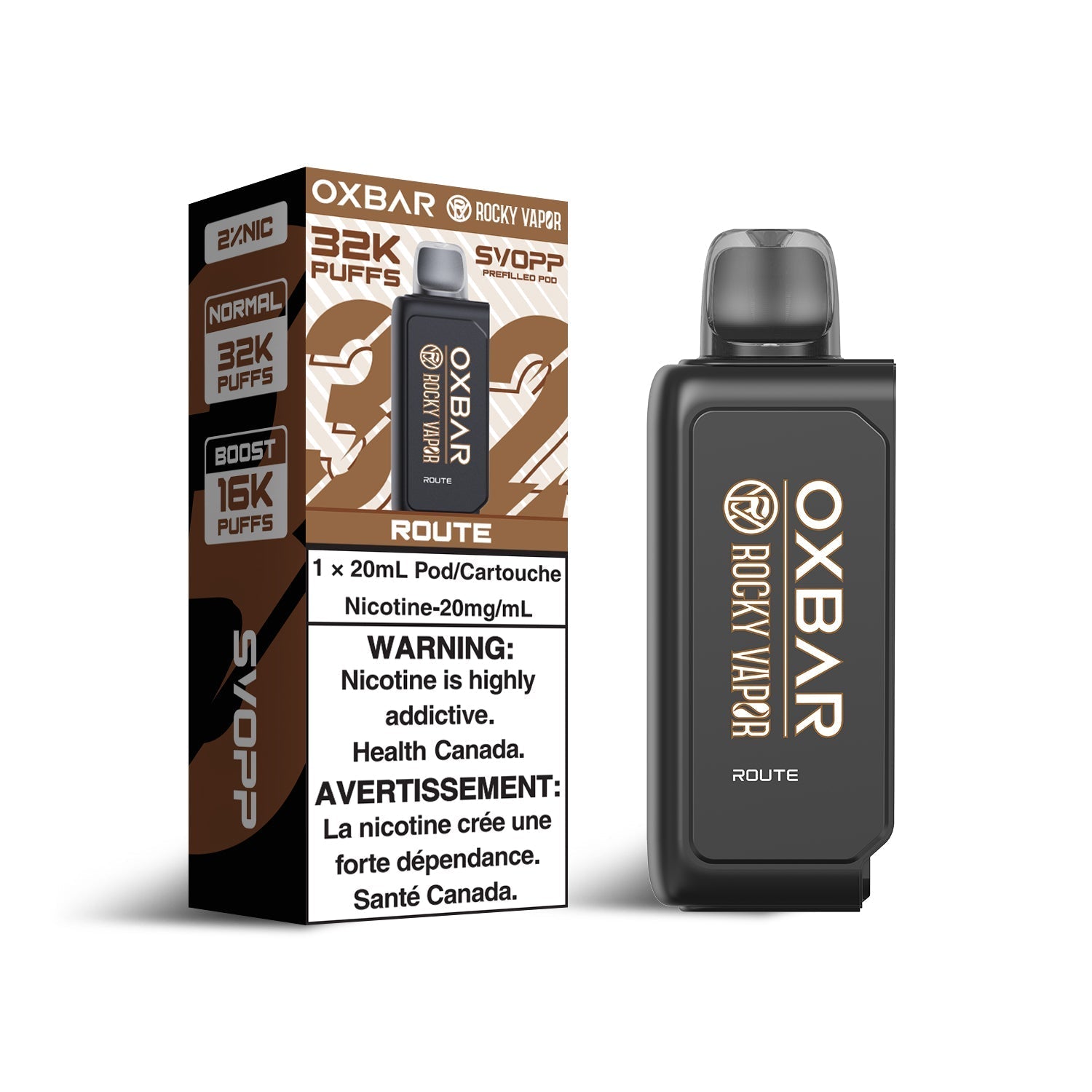Oxbar SVOPP 60K - Closed Pod System Pods [ON]