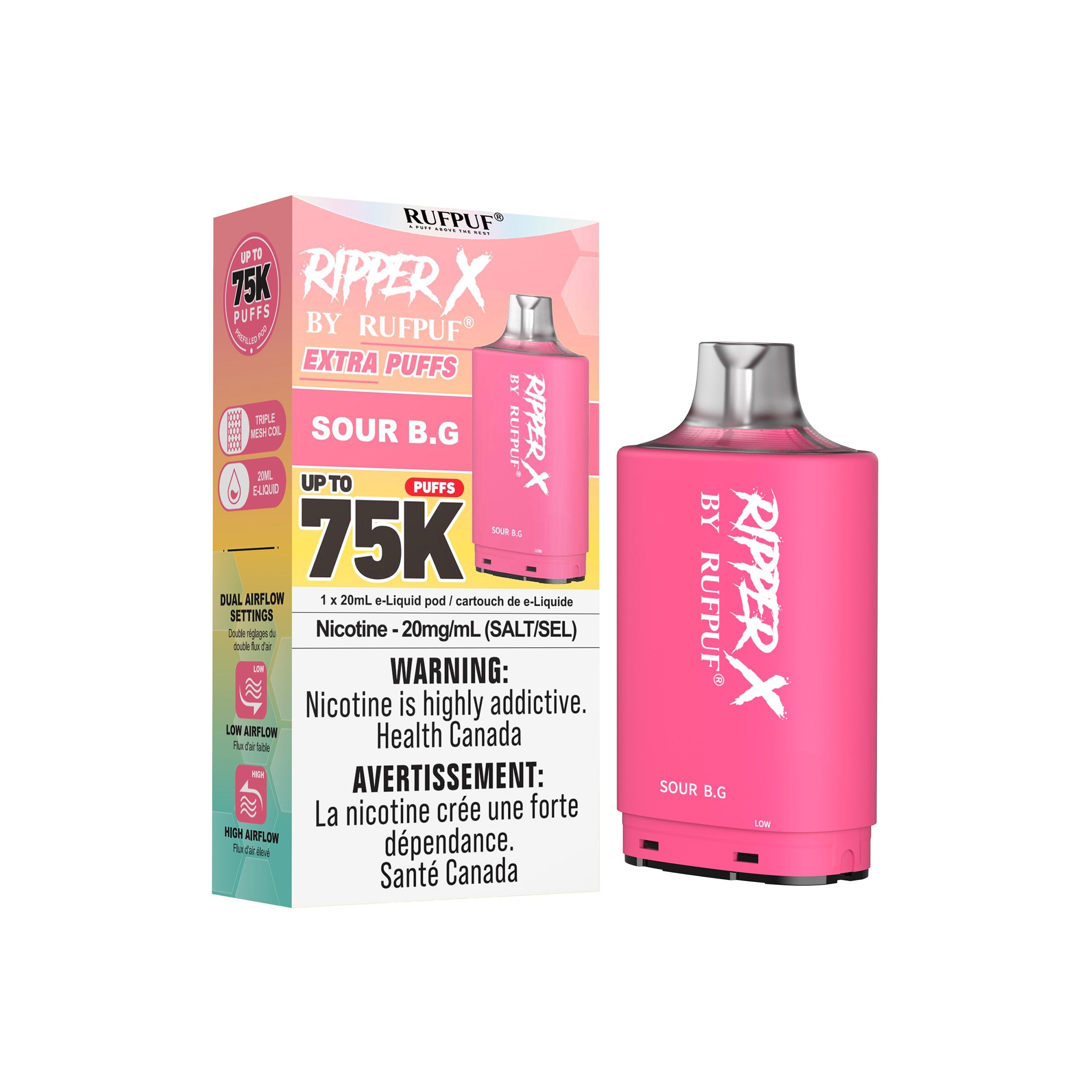 Ripper X 75K - Closed Pod System [ON]
