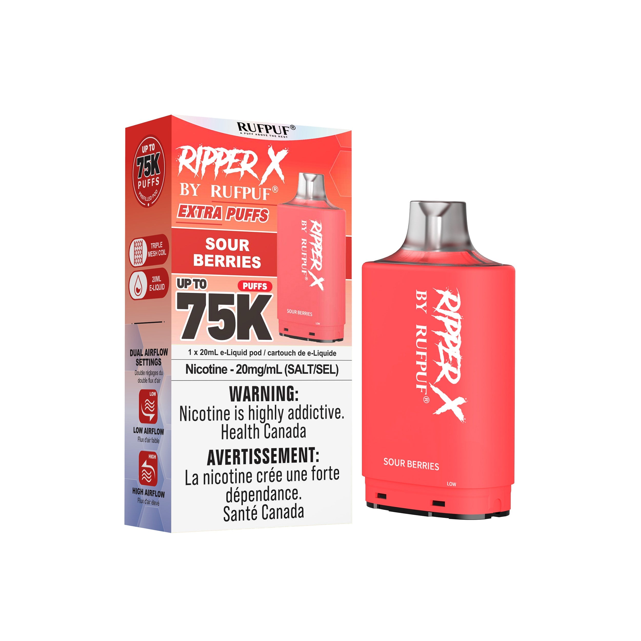 Ripper X 75K - Closed Pod System [ON]