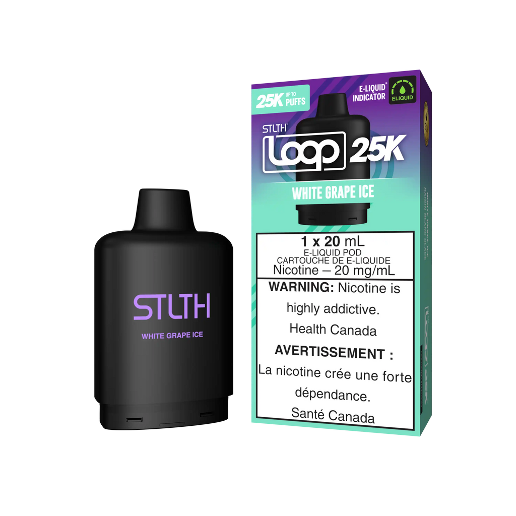 Stlth Loop 25K - Closed Pod System - Arctic Mint