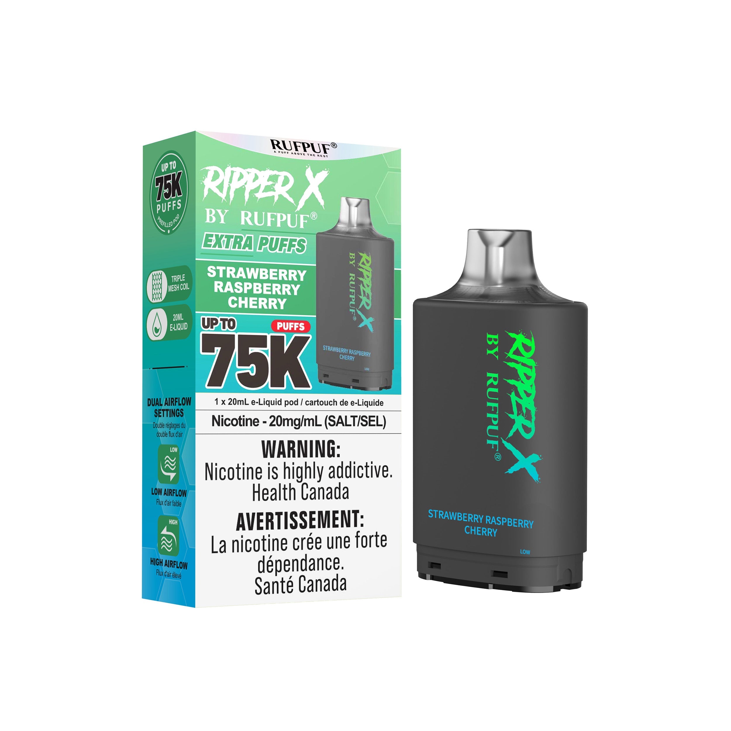 Ripper X 75K - Closed Pod System [ON]