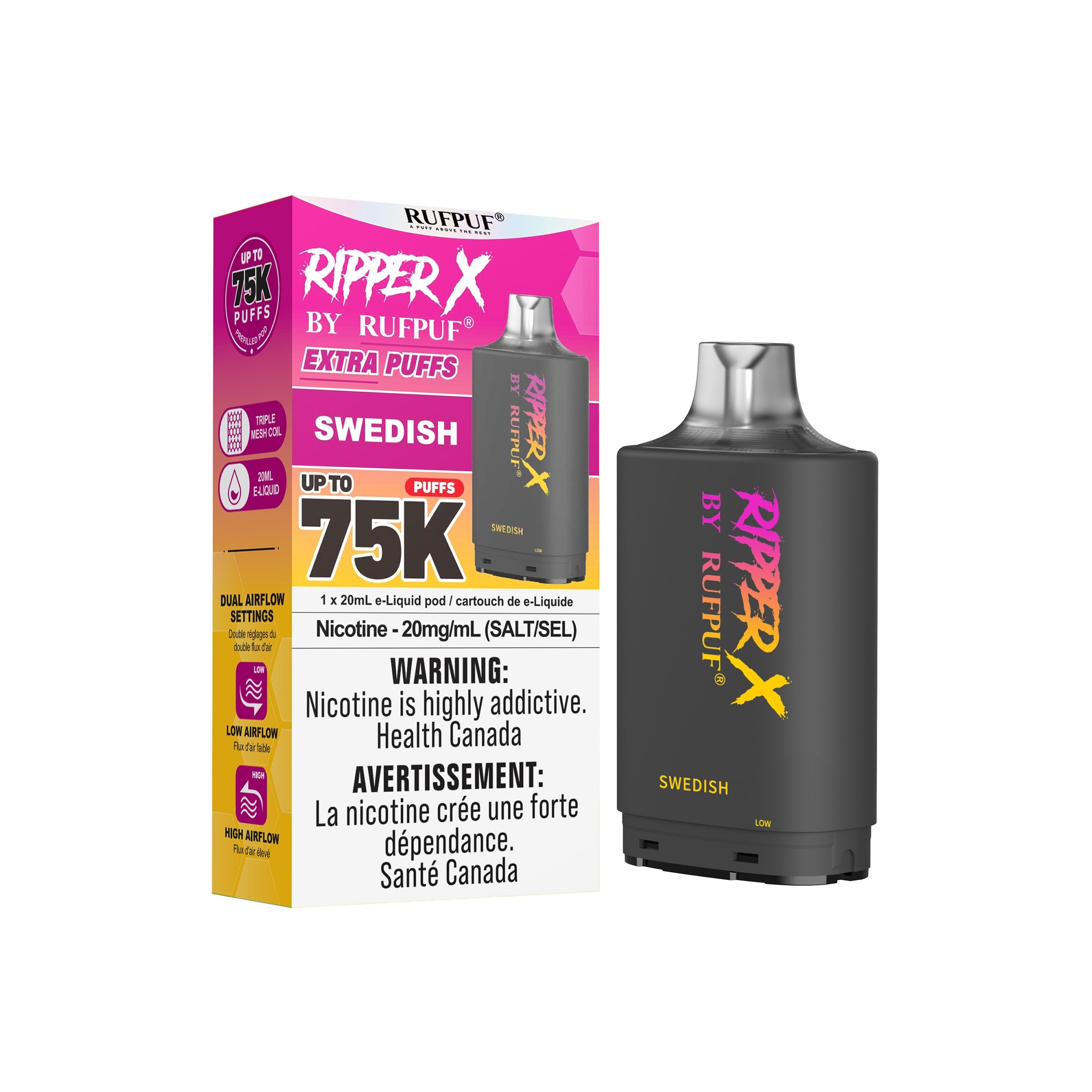 Ripper X 75K - Closed Pod System [ON]