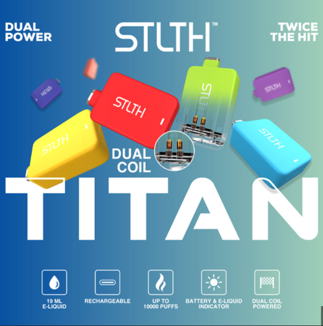 STLTH Titan - Disposable - Mango Pineapple Guava Ice