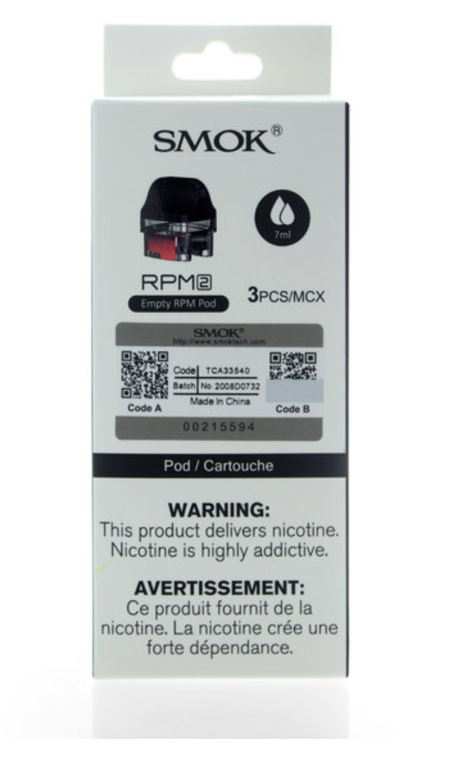 SMOK RPM Empty Pods 3-Pack - Default Title