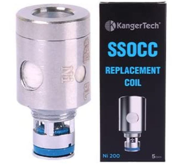 KangerTech SSOCC Replacement Coil Ni 200 5pk - Default Title