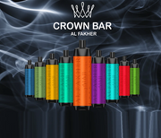 Al Fakher Crown Bar 30K - Disposable Shisha Style Vape - Blue Raspberry Lemon