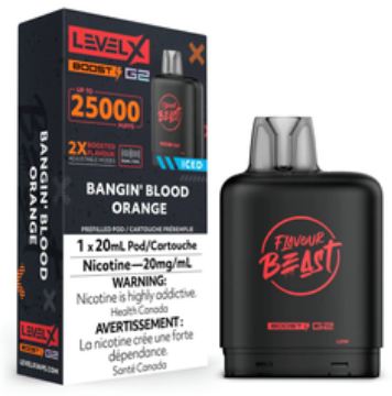 Level X Flavour Beast Boost 25K - Closed Pod System [ON]