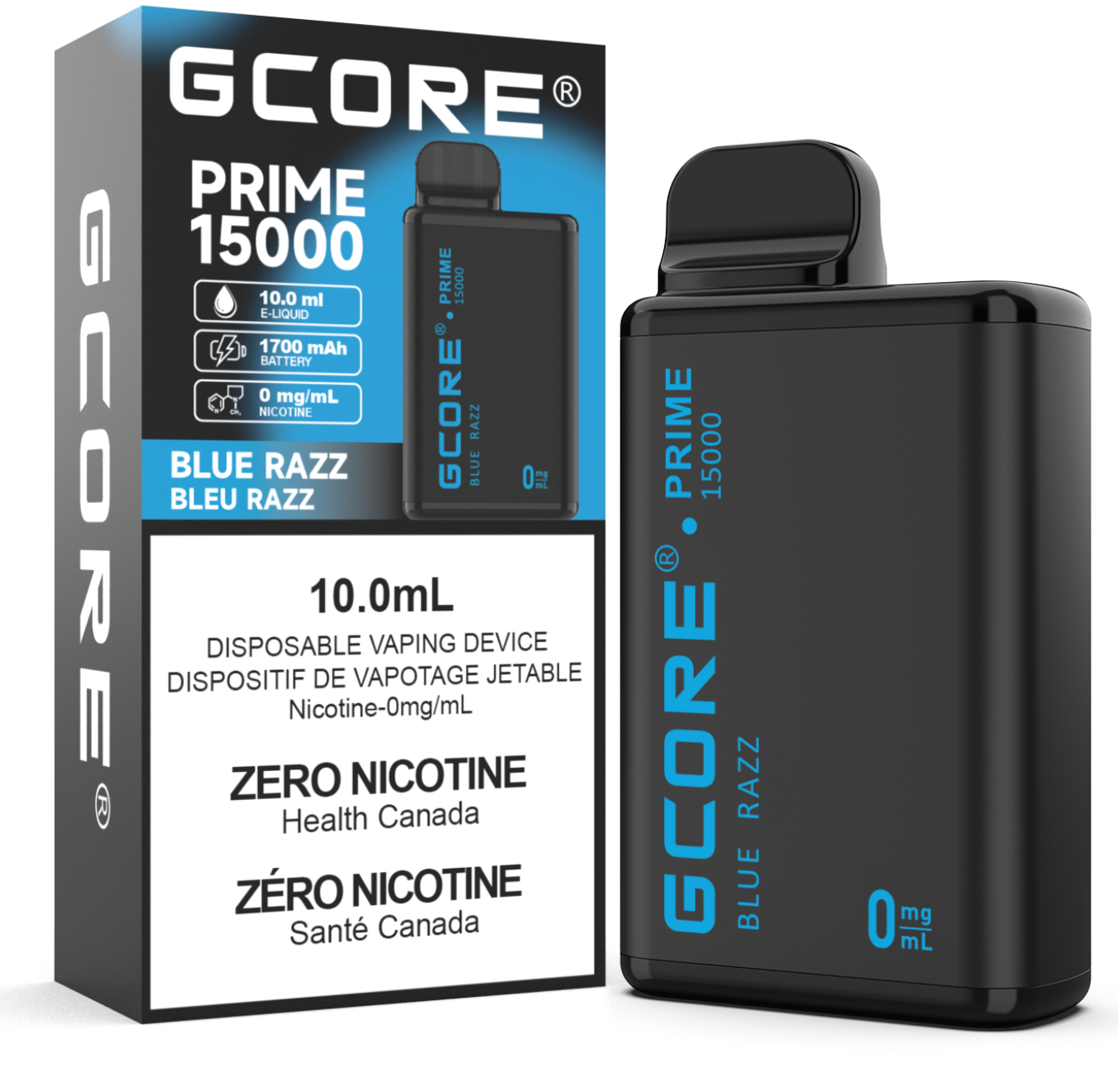 Gcore Prime Zero Nicotine 15K - Disposable [ON]