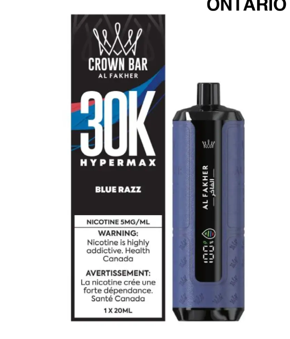 Al Fakher Crown Bar 30K - Disposable Shisha Style Vape [FE]