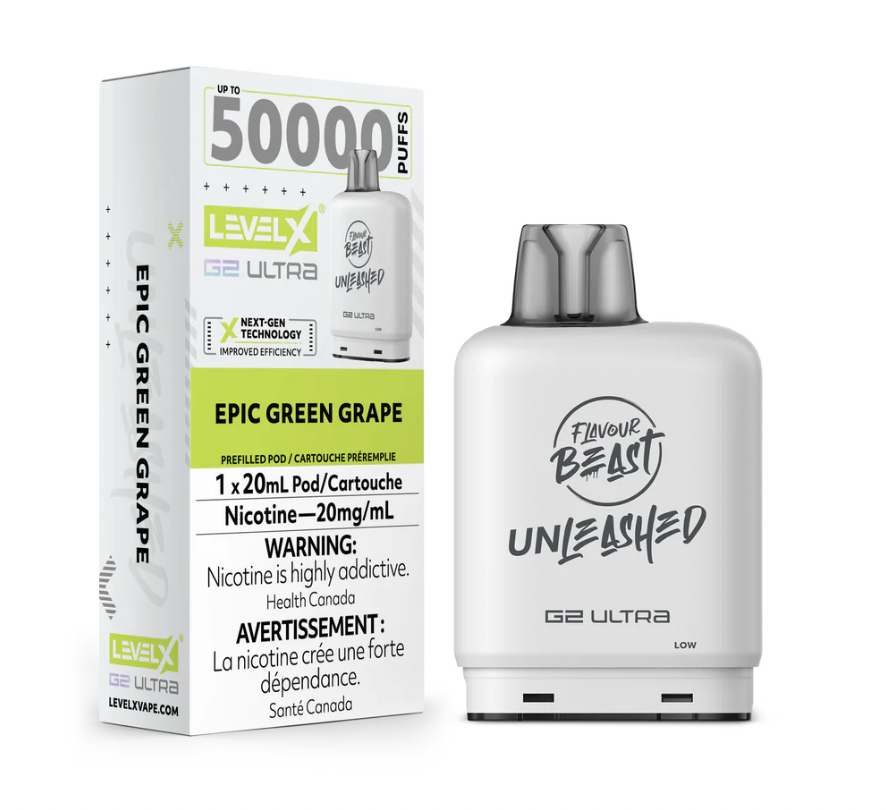 Level X Unleashed G2 Ultra 50K - Closed Pod System [FE]