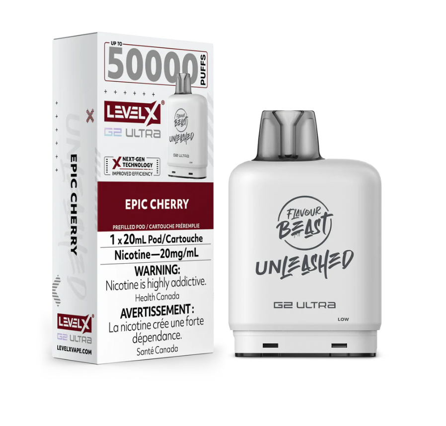 Level X Unleashed G2 Ultra 50K - Closed Pod System [ON]