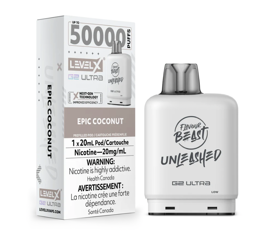 Level X Unleashed G2 Ultra 50K - Closed Pod System [ON]
