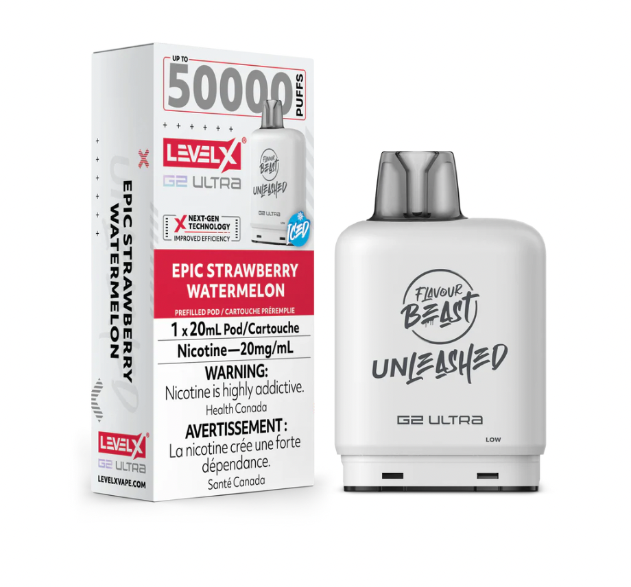 Level X Unleashed G2 Ultra 50K - Closed Pod System [ON]