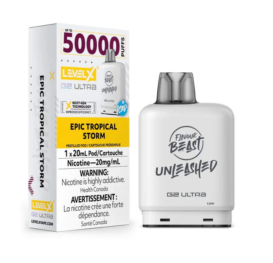 Level X Unleashed G2 Ultra 50K - Closed Pod System [ON]