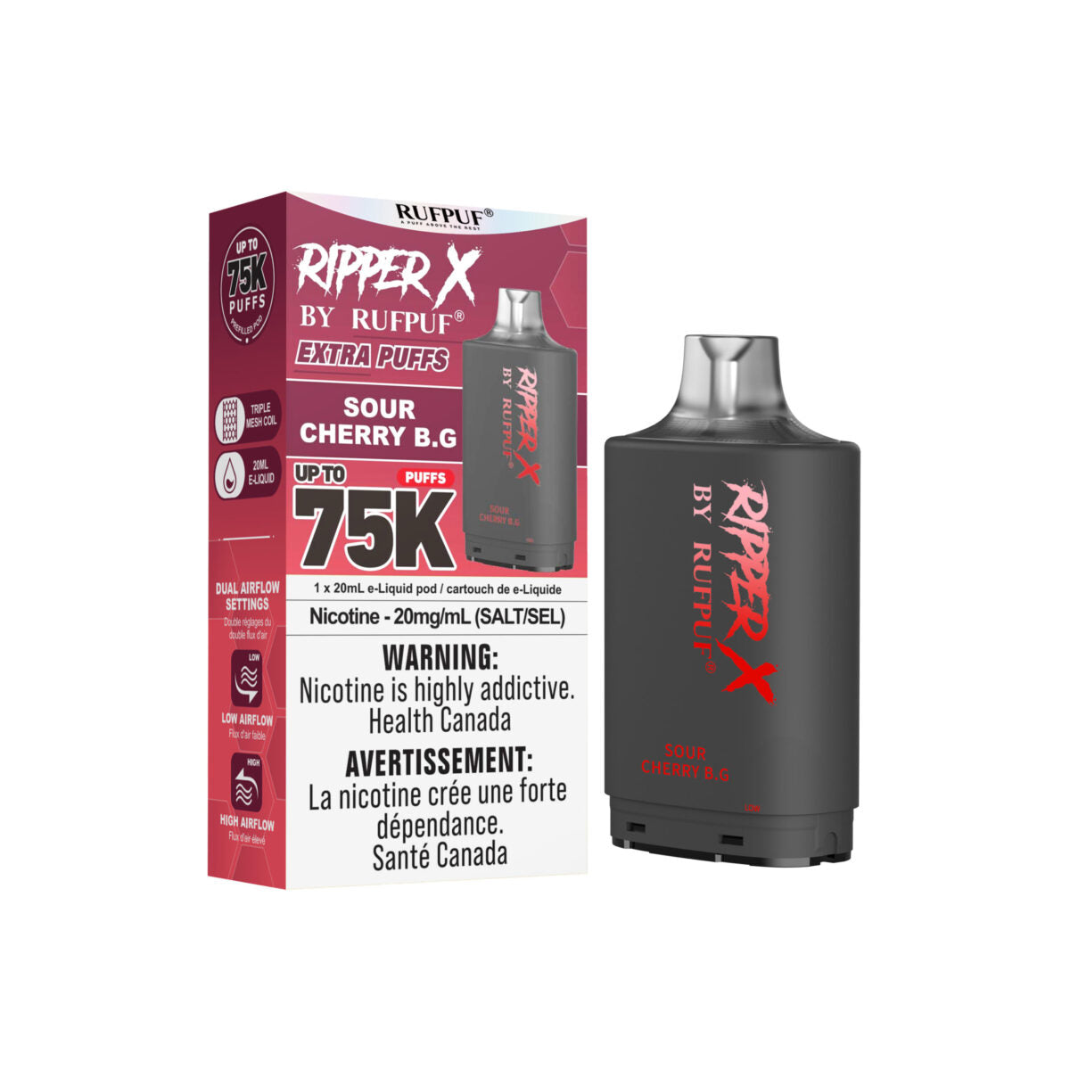 Ripper X 75K - Closed Pod System [ON]