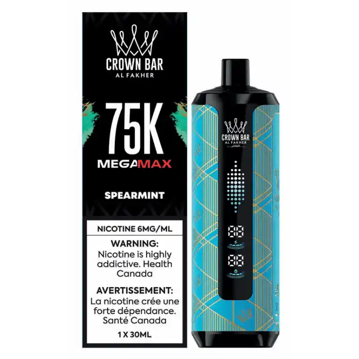 Al Fakher Crown Bar 75K - Disposable Shisha Style Vape [ON]