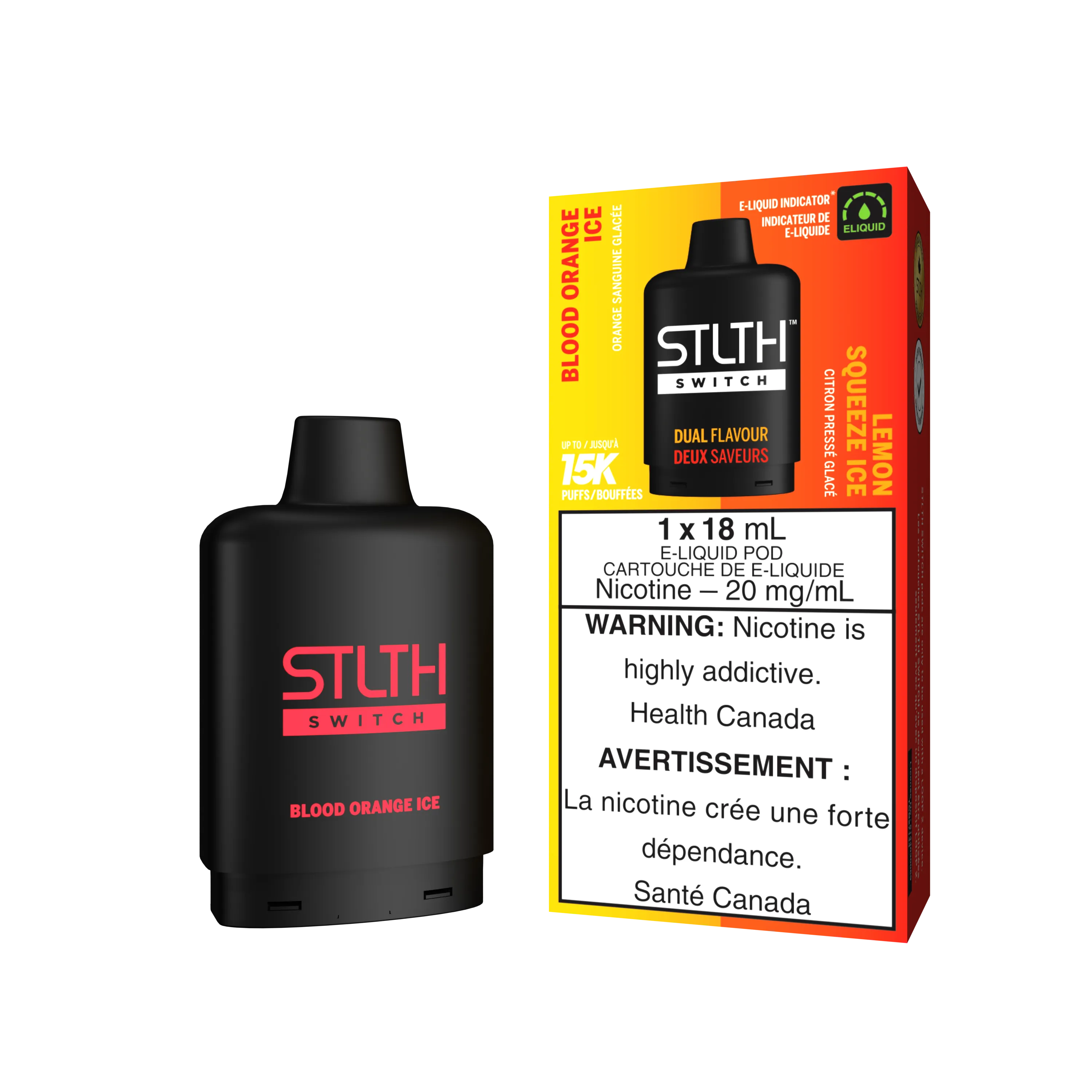 Stlth Switch - Closed Pod System Pods [ON]