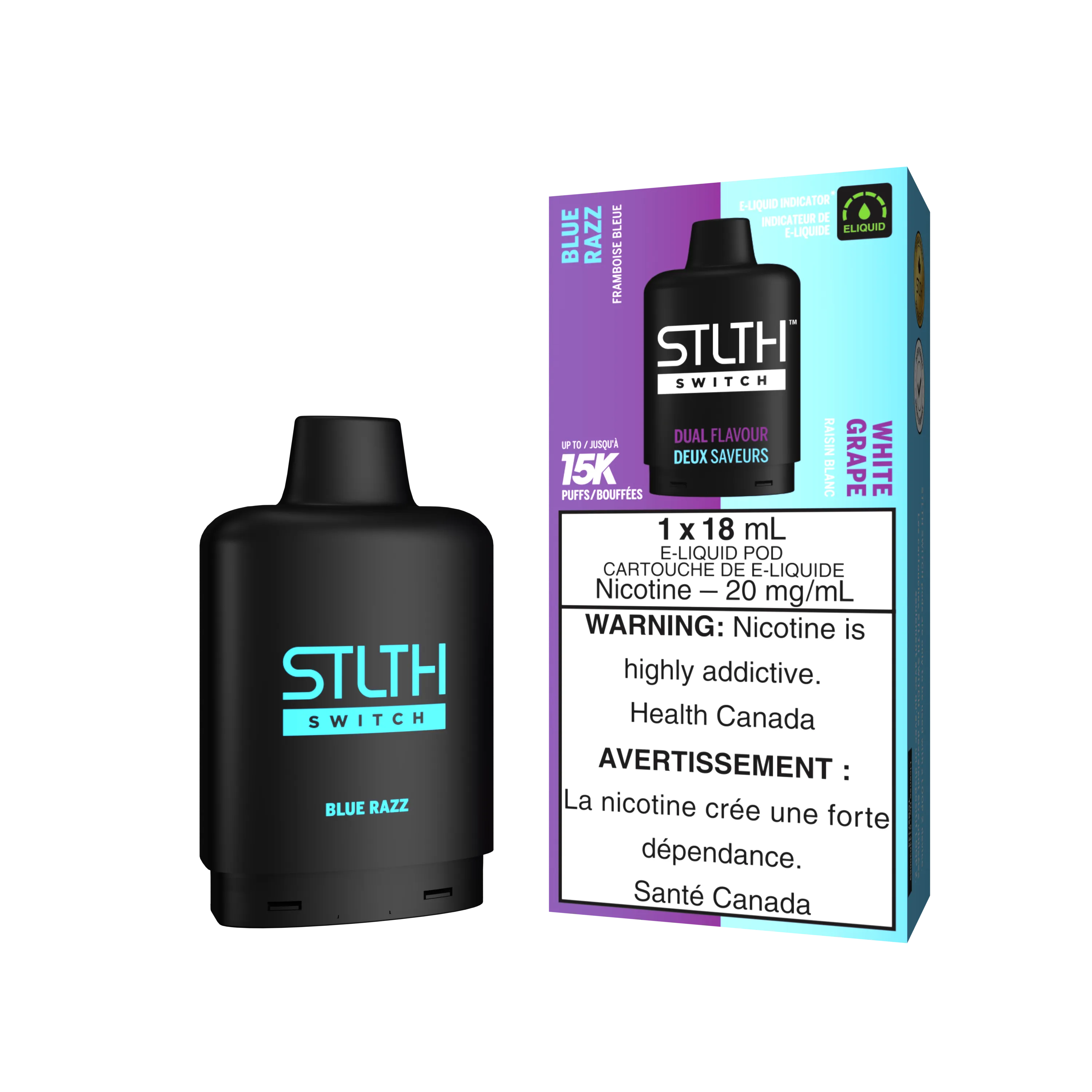 Stlth Switch - Closed Pod System Pods [ON]