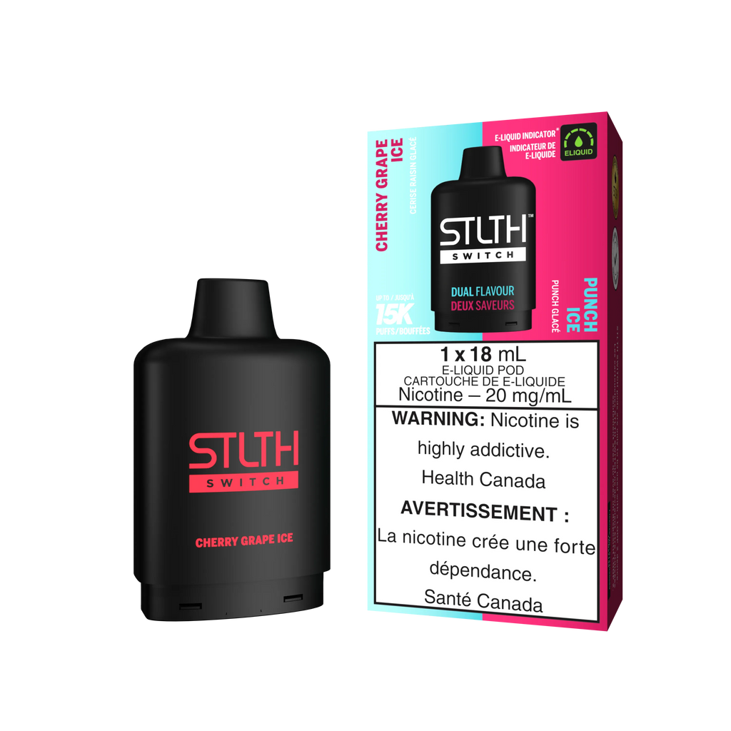 Stlth Switch - Closed Pod System Pods [ON]