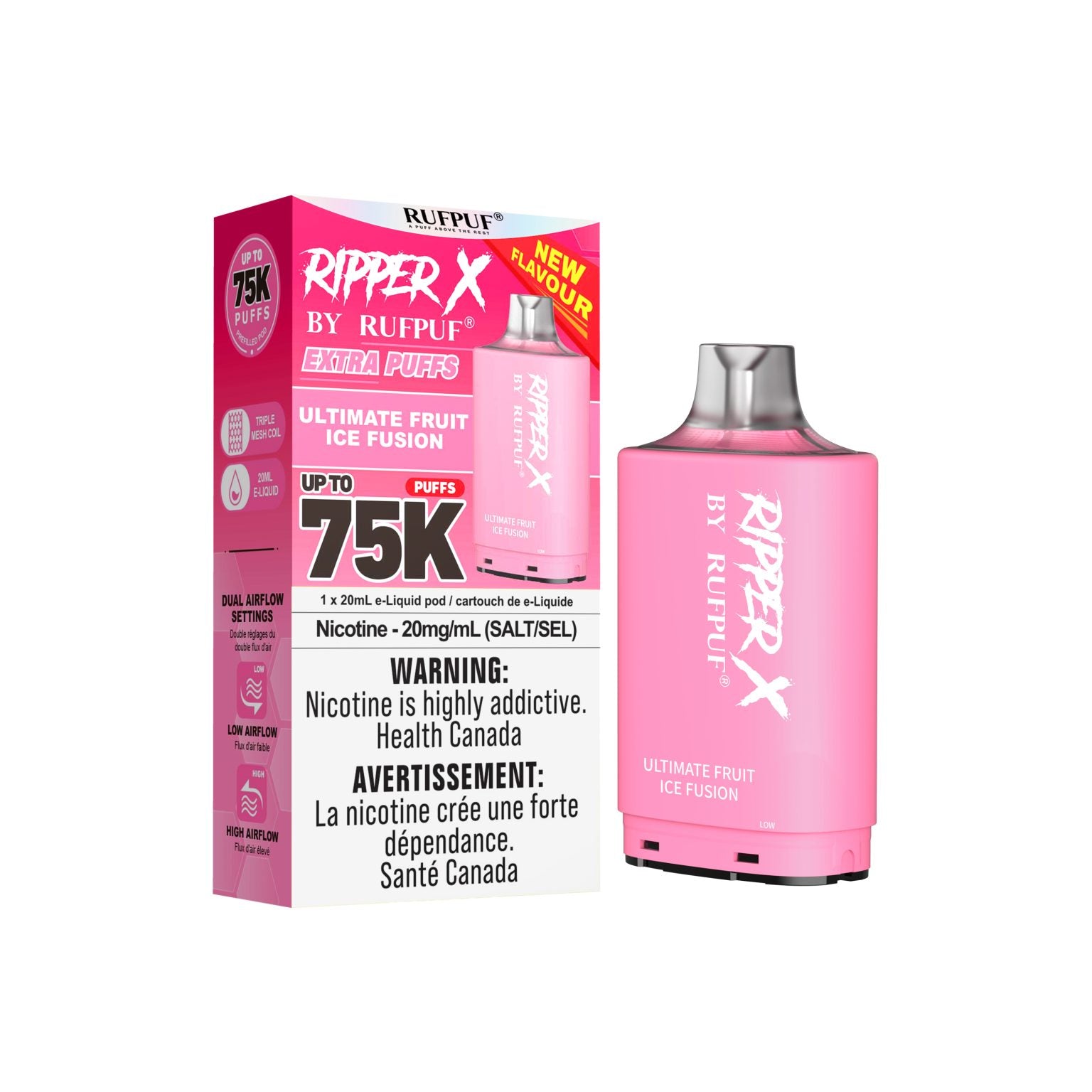 Ripper X 75K - Closed Pod System [ON]