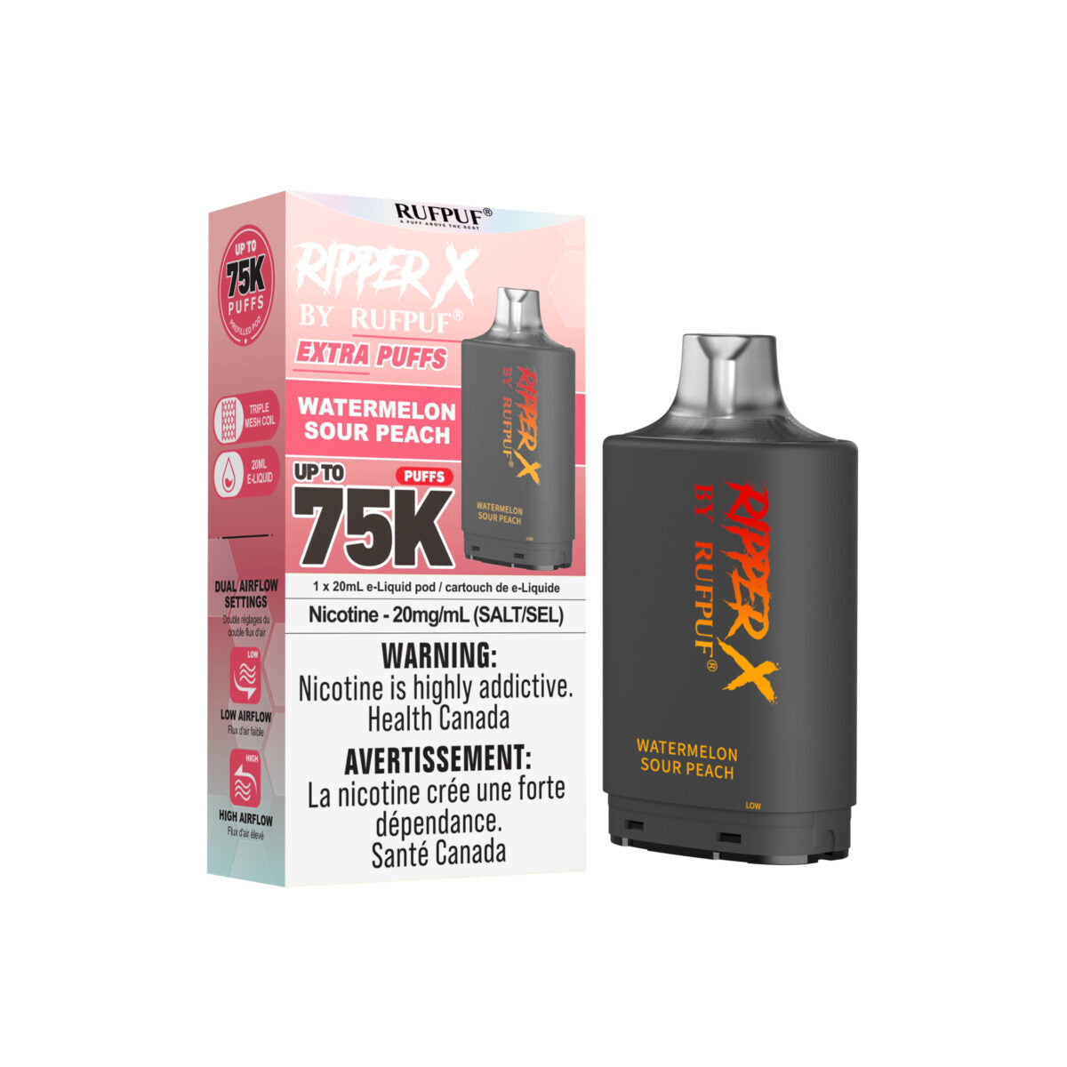Ripper X 75K - Closed Pod System [ON]