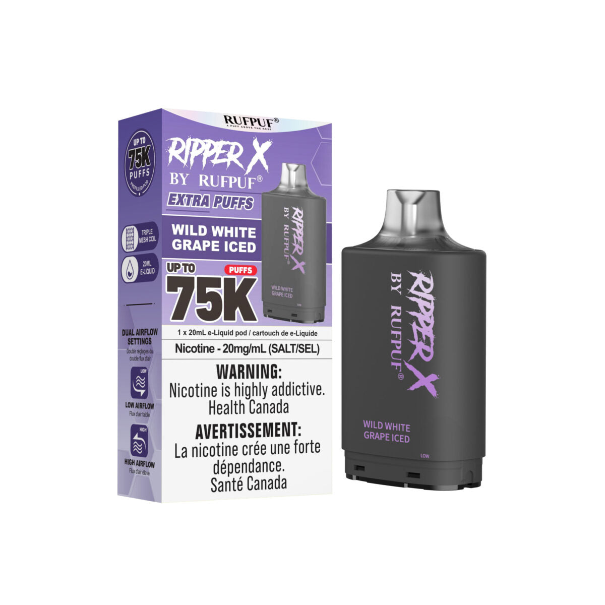 Ripper X 75K - Closed Pod System [ON]