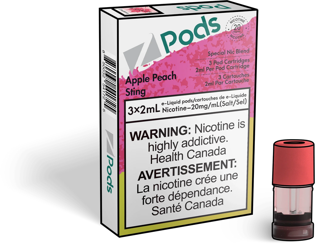 Zpods - Closed Pod System — product photo — Federal excise stamp