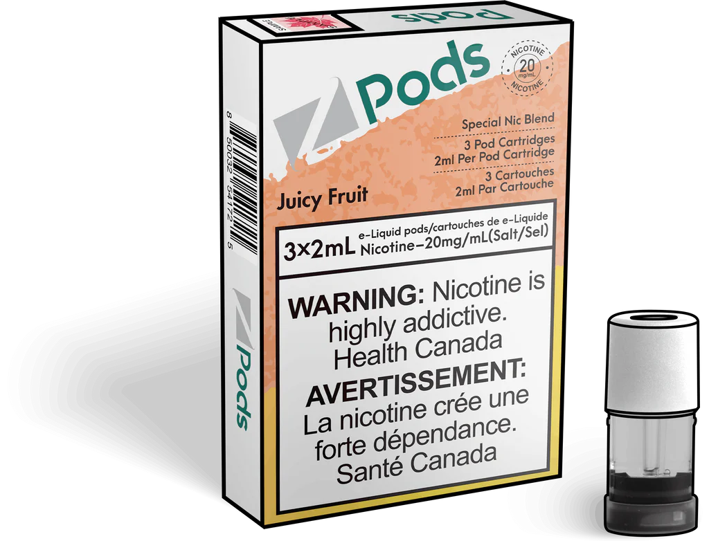 Zpods - Closed Pod System — product photo — Federal excise stamp