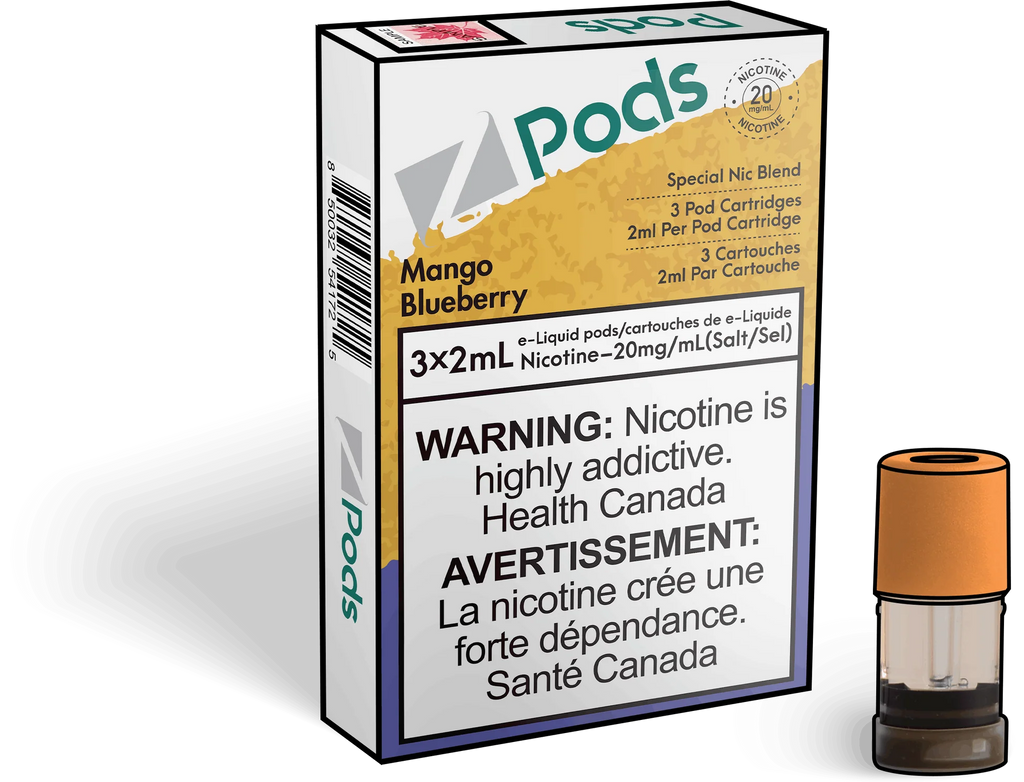 Zpods - Closed Pod System — product photo — Federal excise stamp
