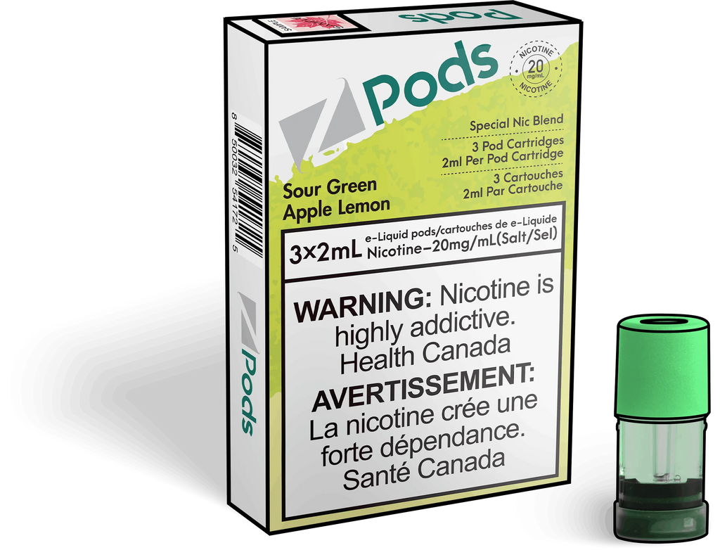 Zpods - Closed Pod System — product photo — Federal excise stamp